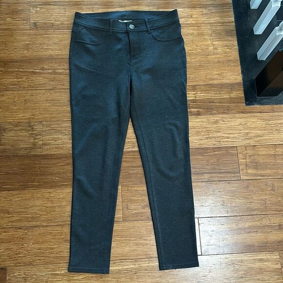 Seven7 Gray High-Waist Skinny Stretch Pants — Women’s Size 10 - Picture 3 of 8